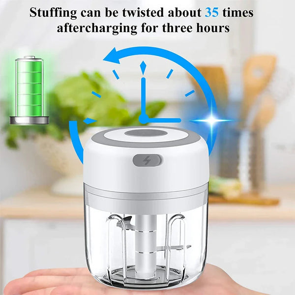 Picador de Alho USB Elétrico: Facilidade e Sabor na Sua Mesa