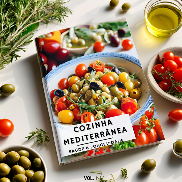 Culinária Mediterrânea: A Cozinha da Felicidade - (Vol. 01)