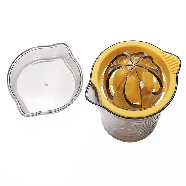 Transforme Seus Sucos: Espremedor Gourmet com Medidor