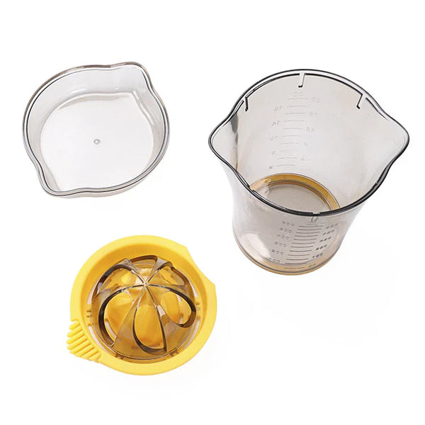 Transforme Seus Sucos: Espremedor Gourmet com Medidor