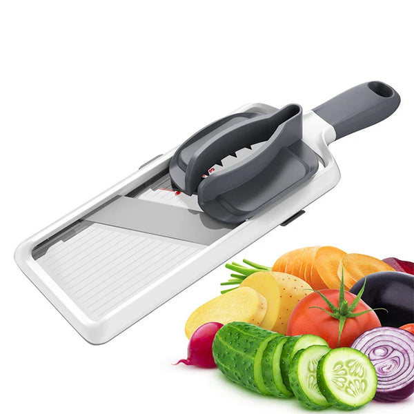 Transforme sua Cozinha: Ralador Multi-Funcional com Lâmina Ajustável