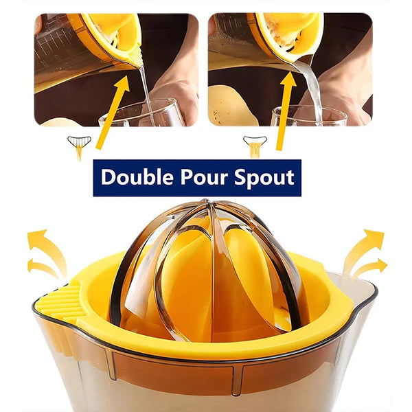 Transforme Seus Sucos: Espremedor Gourmet com Medidor