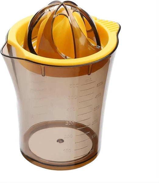Transforme Seus Sucos: Espremedor Gourmet com Medidor