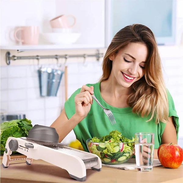 A Arte da Culinária: Cortador de Legumes 18 em 1 – Corte Profissional em Casa!